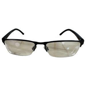 Polo Ralph Lauren 1161 Black Half Rim Eyeglasses Glasses Frames - Needs Lenses